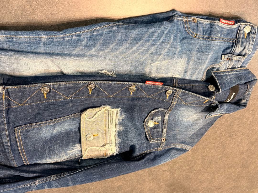 DSQUARED2 デニム(ダメージ)セットアップ