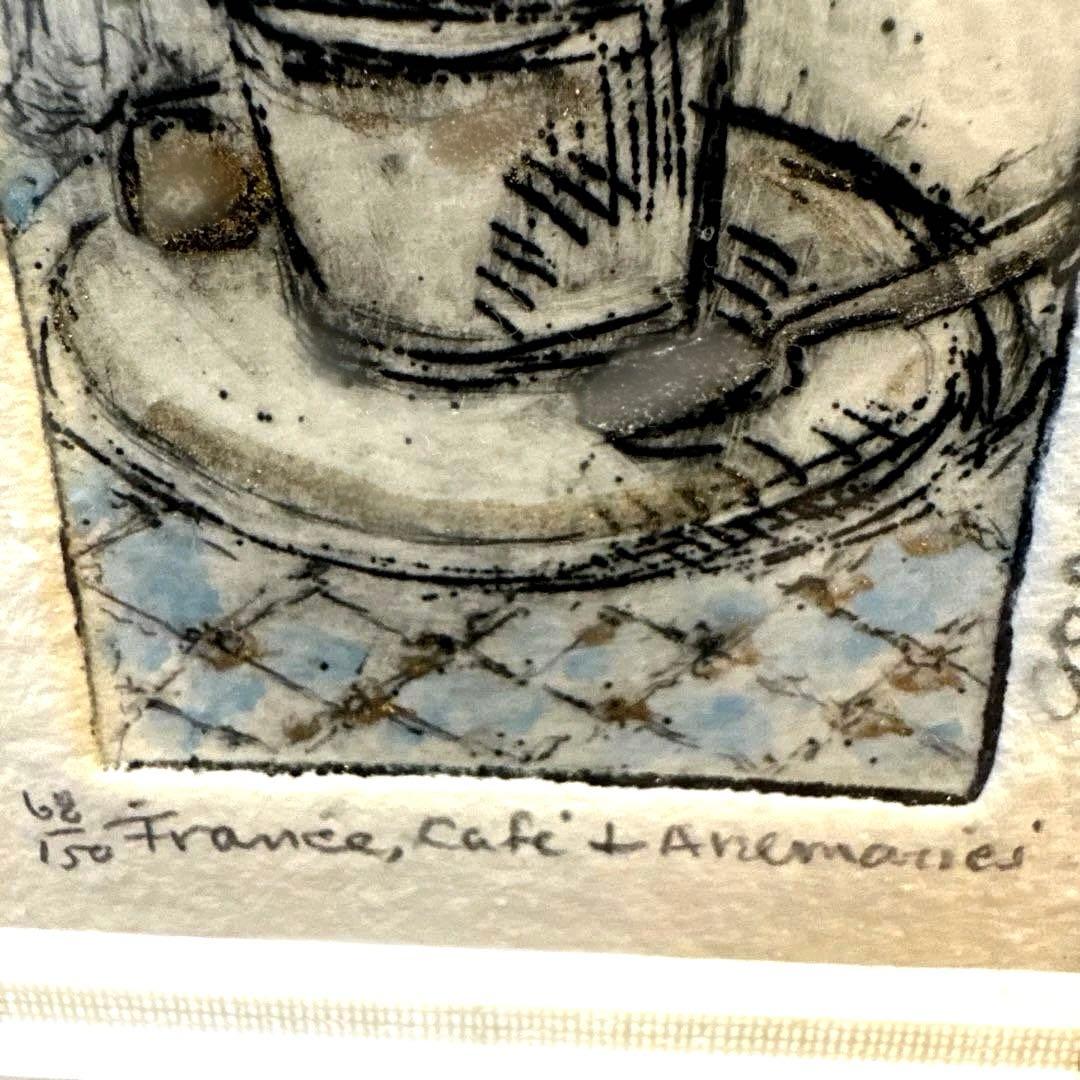 【ジョアン・アイザック】France, Café &、フランス☆カフェとアネモネ