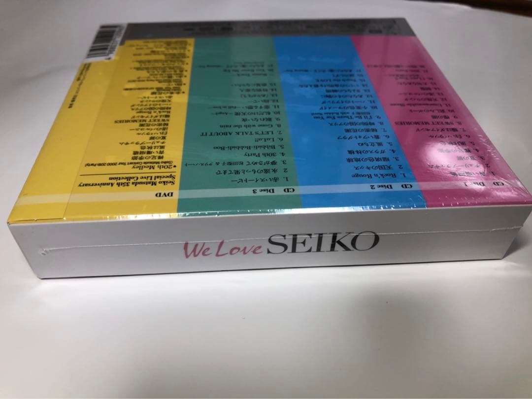 松田聖子　WE LOVE SEIKO ベスト50 初回限定ボーナストラック