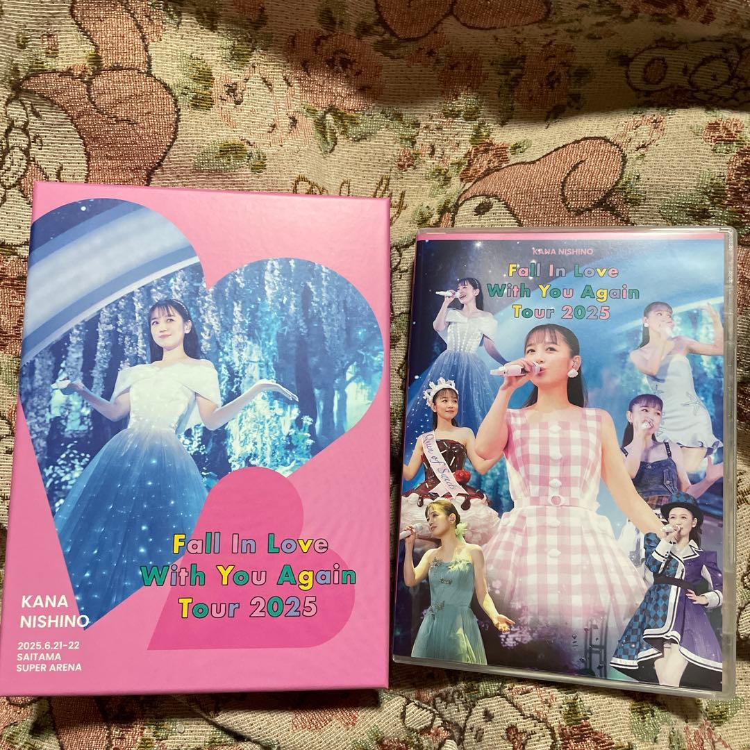 西野カナ完全生産限定盤 DVDFall ln love 2025ステッカー付き♪