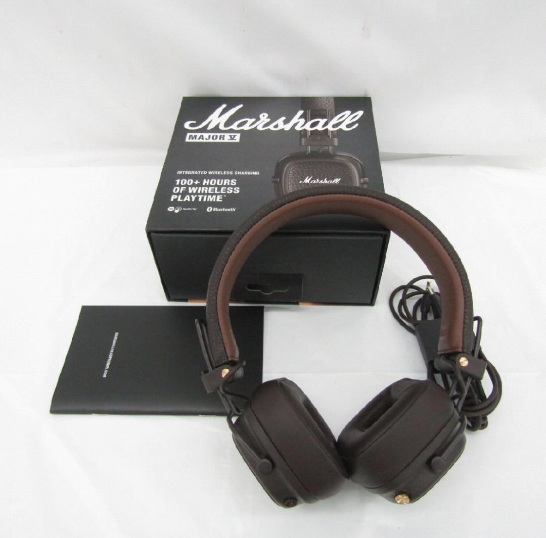 やま様 Marshall Major Ⅴ ワイヤレスヘッドホン ブラウン_28