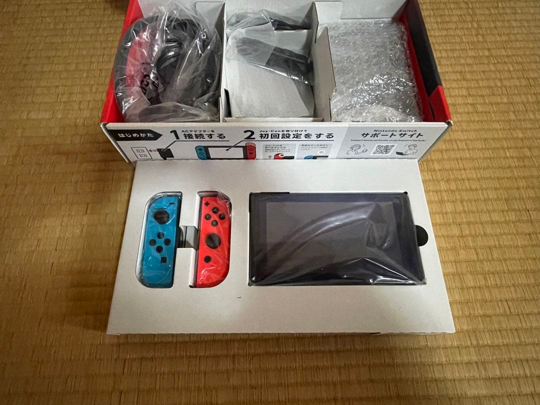 美品　Nintendo Switch 本体　付属品全セット