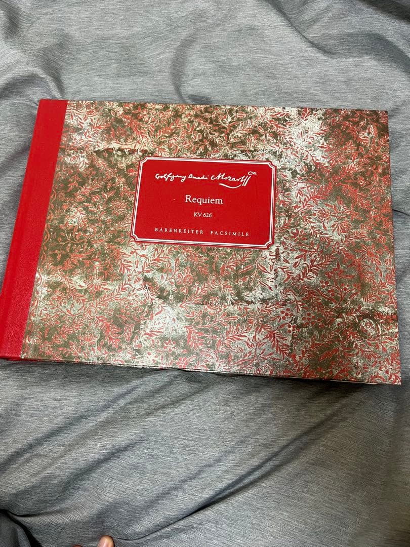 Mozart, Requiem KV 626 ファクシミリ（自筆譜）【輸入品】