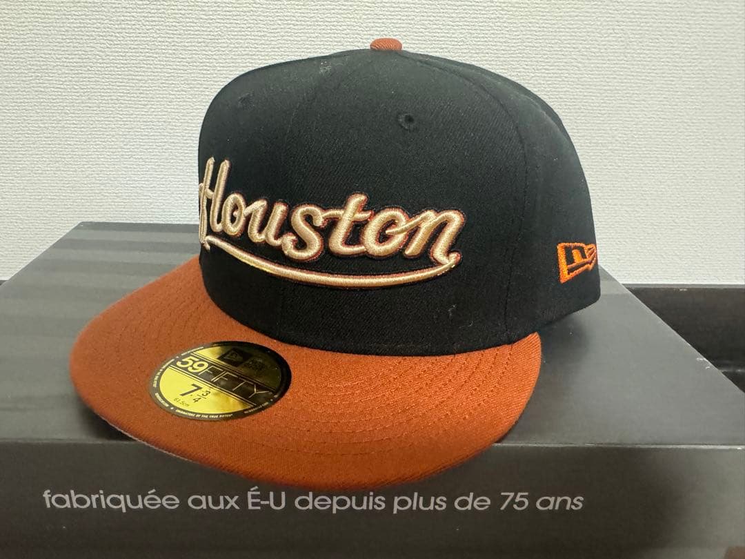 ヒューストンアストロズ　newera 7 3/4 新品