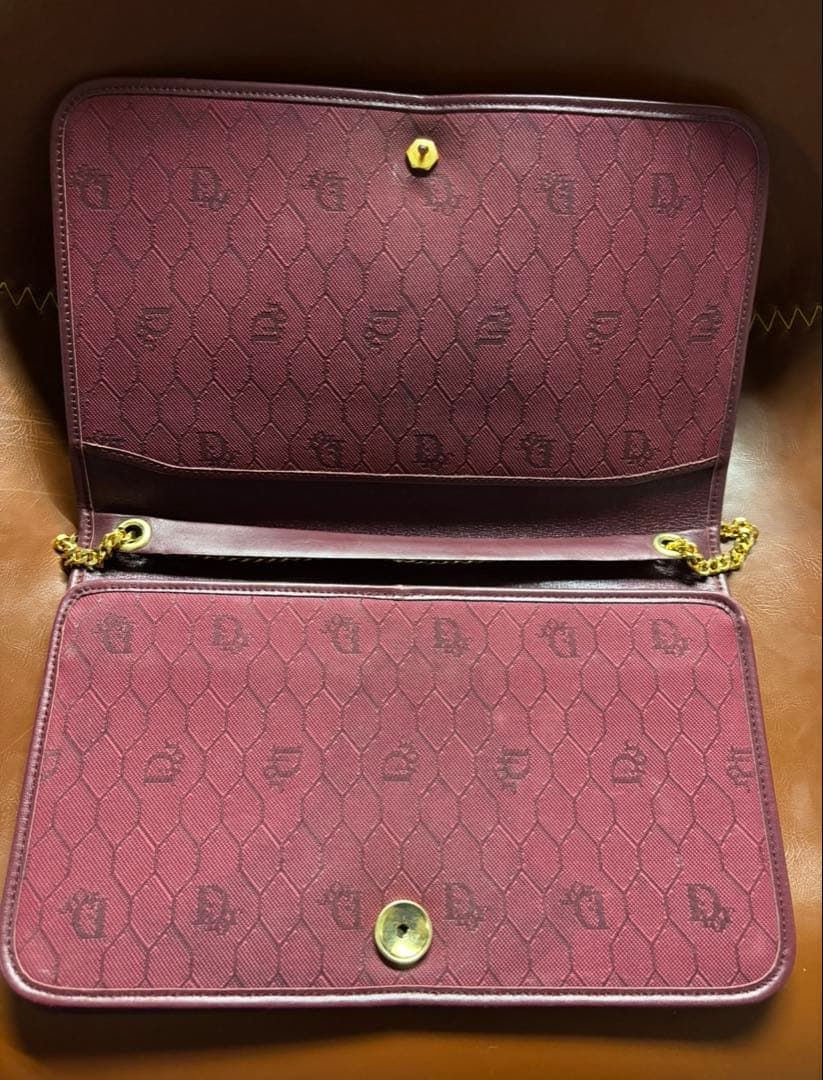 Dior ワインレッド バッグ