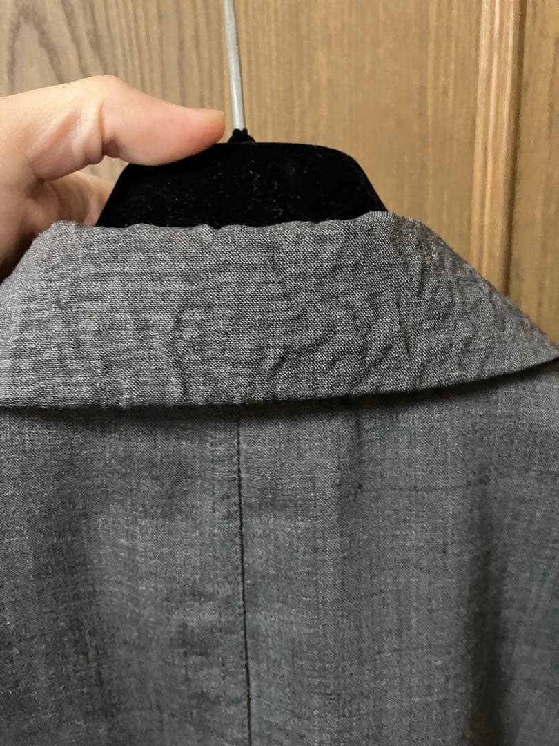 90s giorgio armani ウールジャケット　ミドル丈
