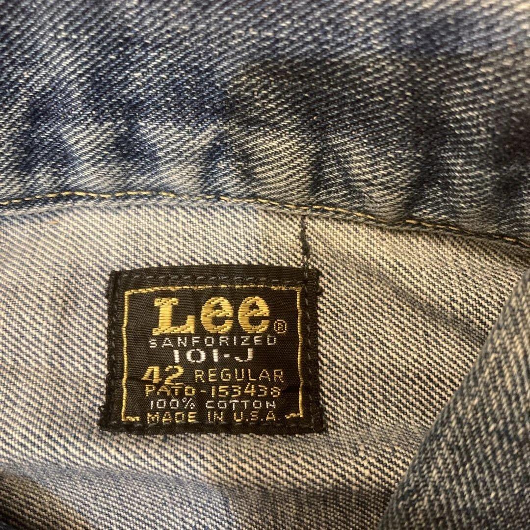 60's〜70's Lee 101-J デニムジャケット 42 REGULAR