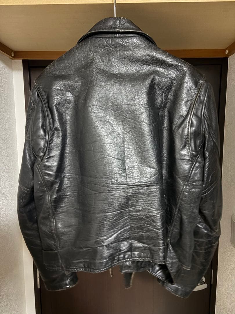 50s〜vintage NELCO BUILT レザーダブルライダースジャケット