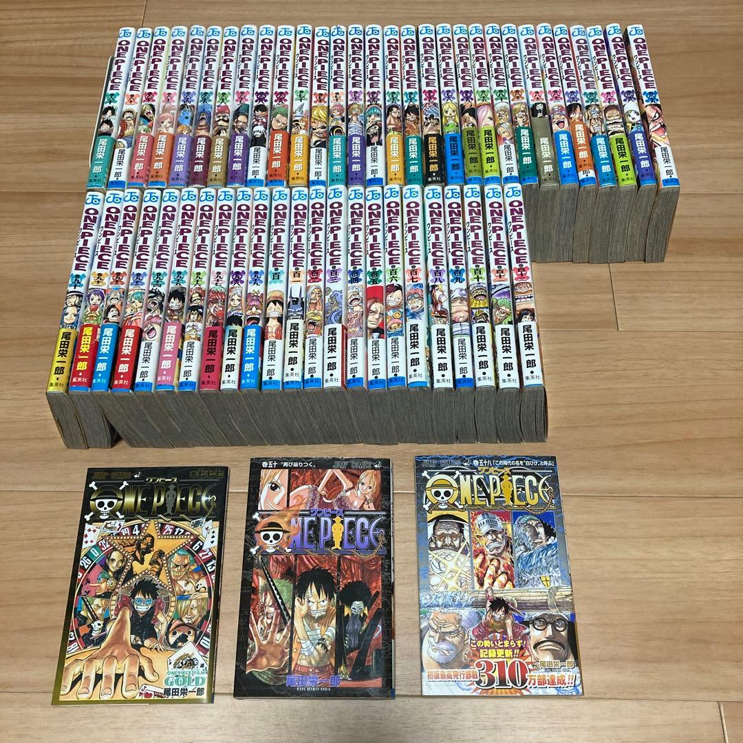 ONE PIECE 漫画　60巻〜112巻セット