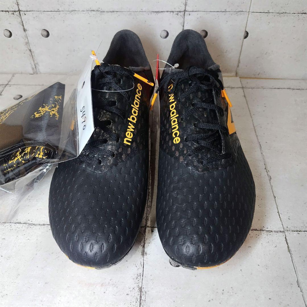 新品 タグ付 ニューバランス FURON サッカースパイク 25.5 黒 NB