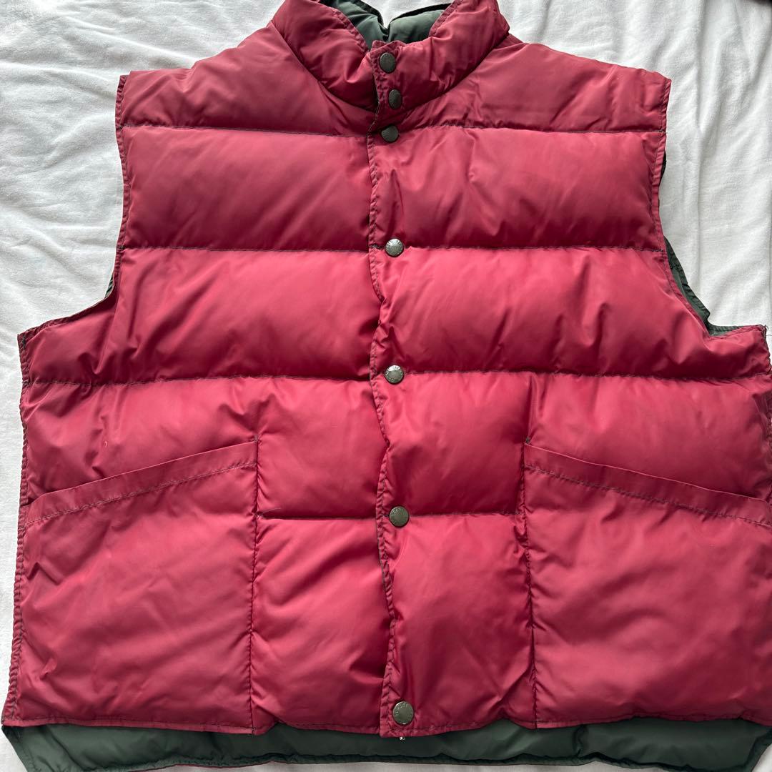 schott ダウンベスト　リバーシブル　　MADE IN USA