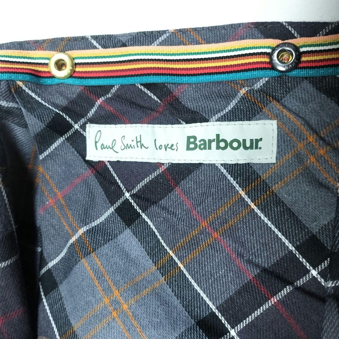 Paul Smith Loves Barbour　ワックス フード　ブラウン