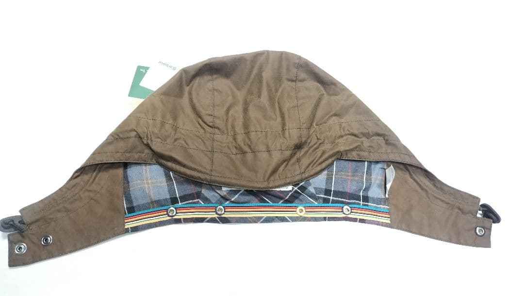 Paul Smith Loves Barbour　ワックス フード　ブラウン