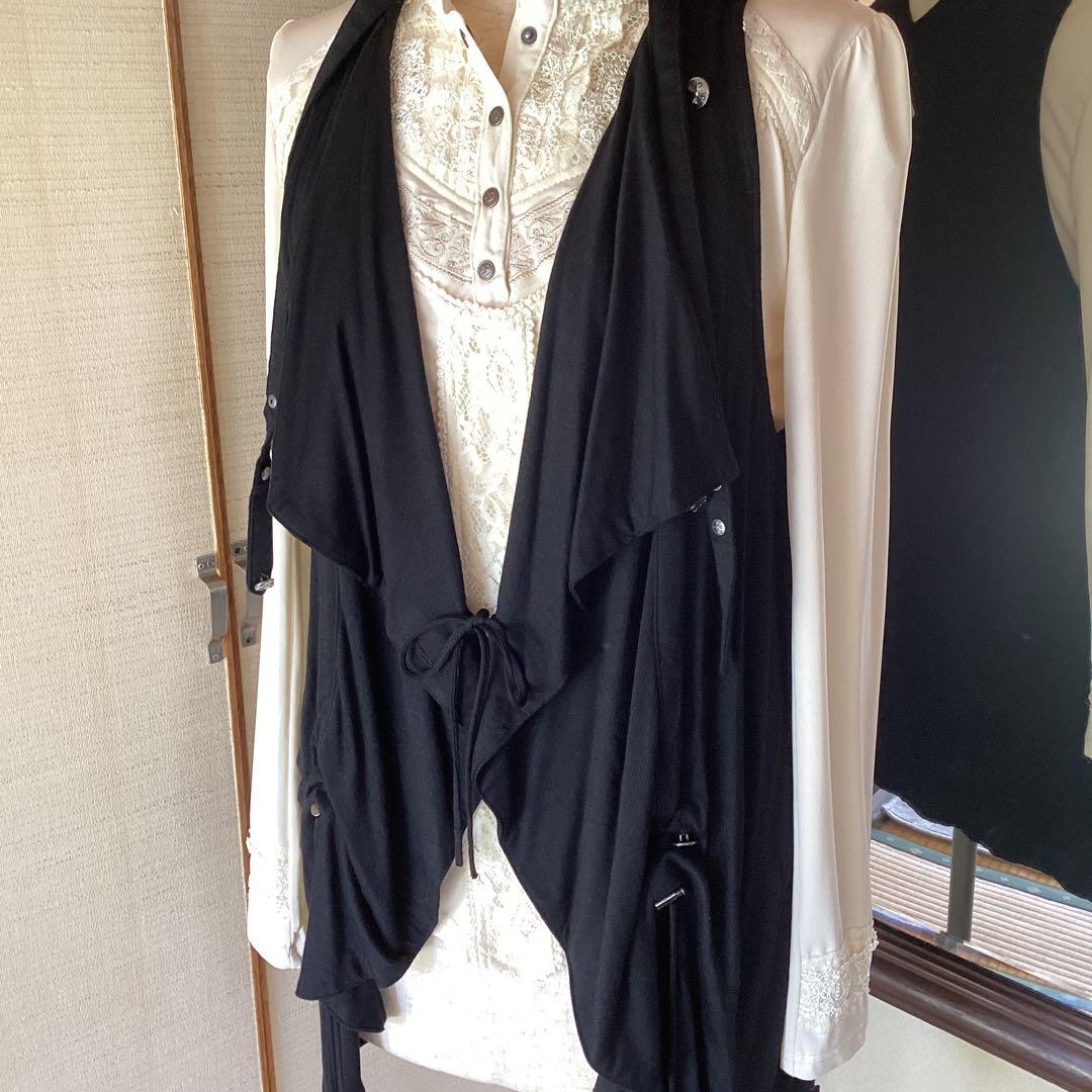 Ozz Croceブラック ジレ　商品番号【27】