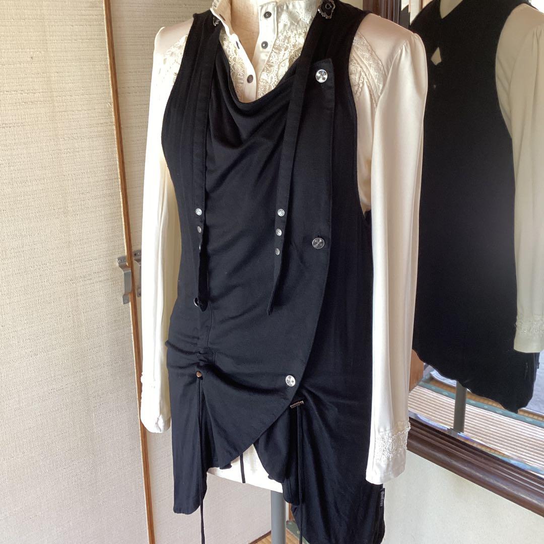 Ozz Croceブラック ジレ　商品番号【27】