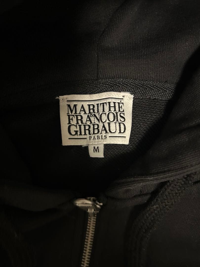 MARITHE FRANCOIS GIRBAUD ブラックパーカー セットアップ