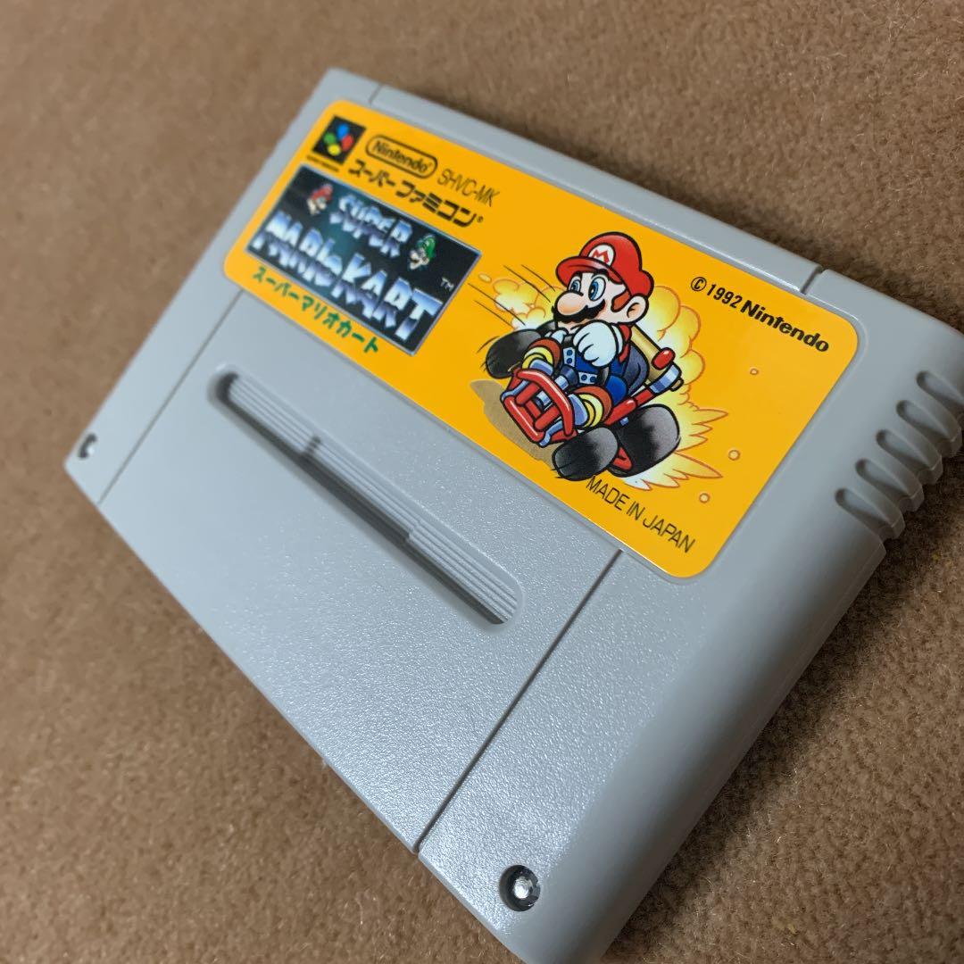 【起動確認済み】スーパーマリオカート　スーパーファミコン