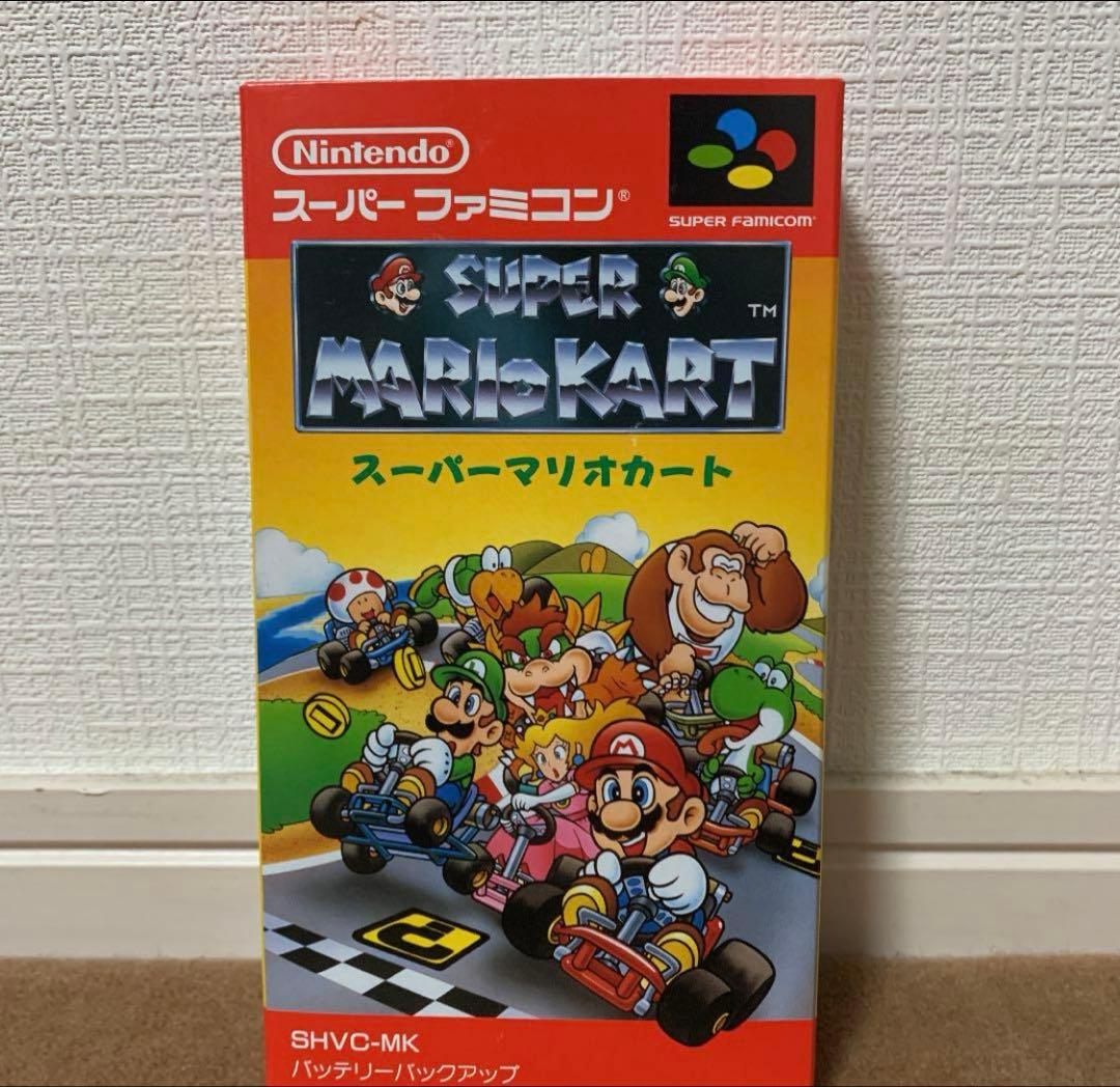 【起動確認済み】スーパーマリオカート　スーパーファミコン