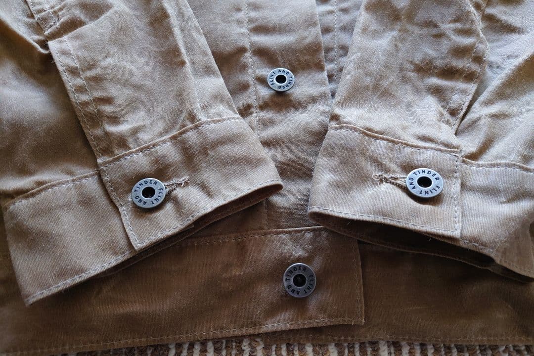 新品　Flint and Tinder ワックスジャケット バブアー オイルド