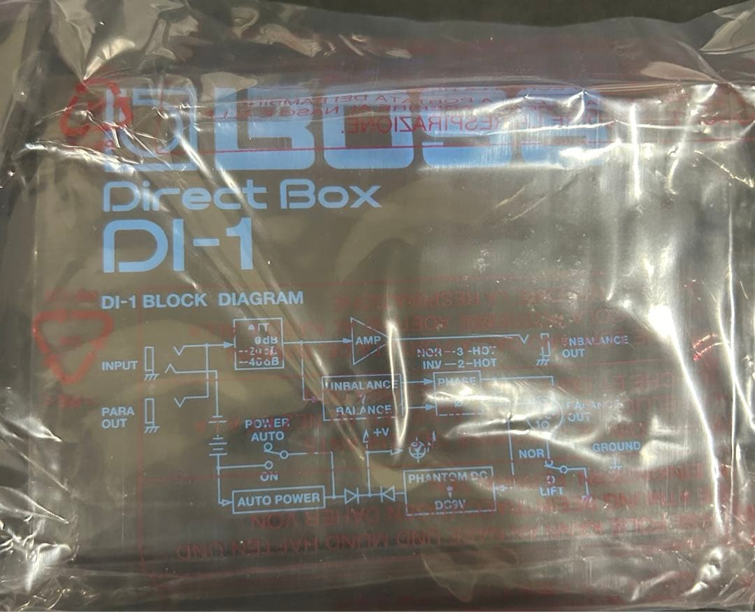 BOSS ボス ダイレクトボックス DI-1 オートパワーオフ