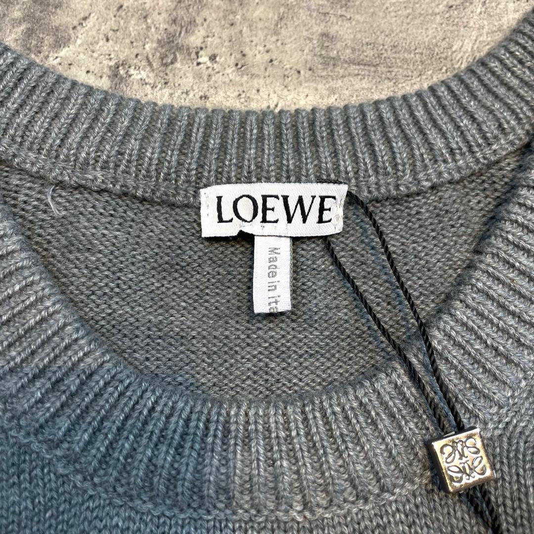 LOEWE ロエベ ノースリーブニット ベスト グレー サイズS 新品未使用
