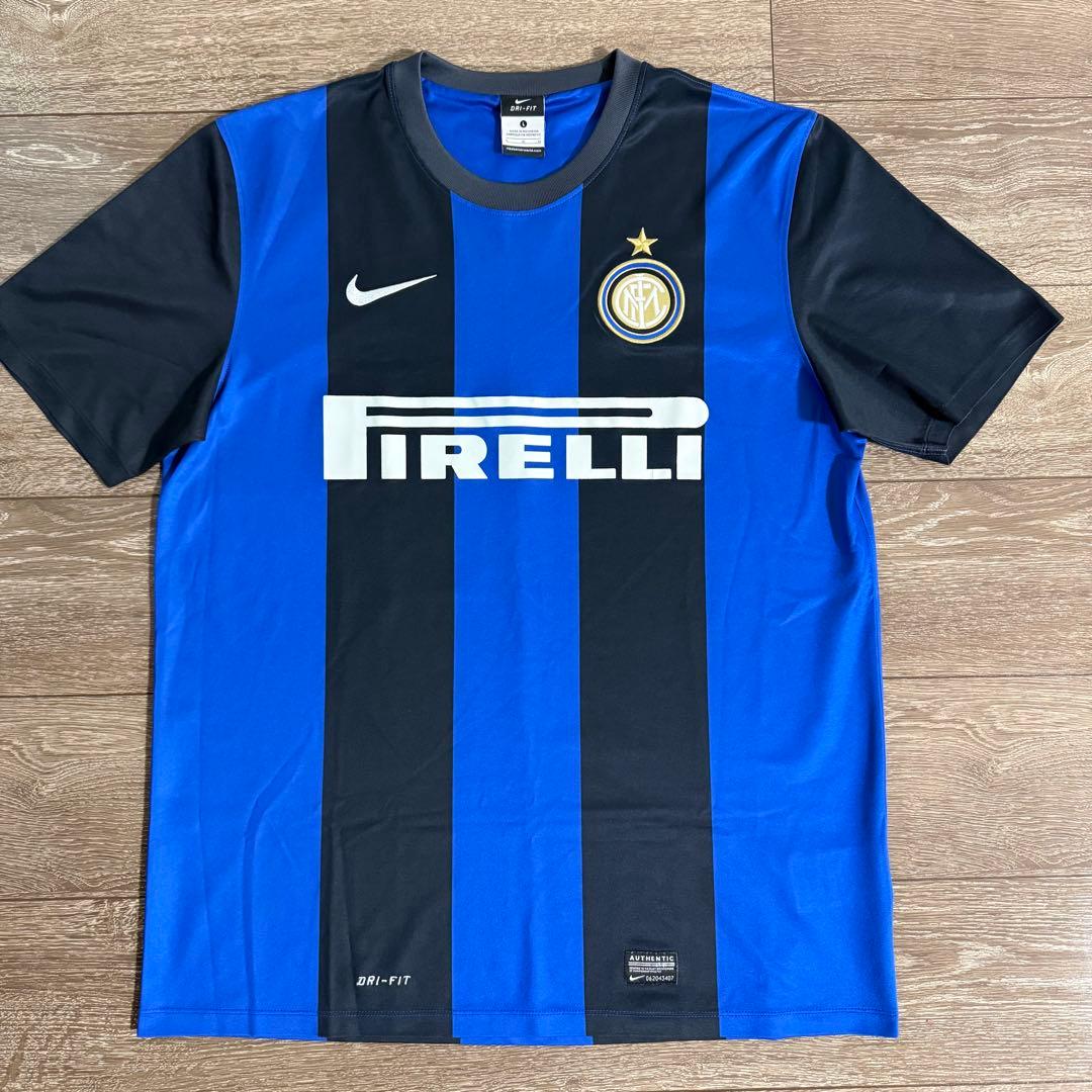 正規品 Nike インテル・ミラノFC 12/13 ホーム ユニフォーム XL