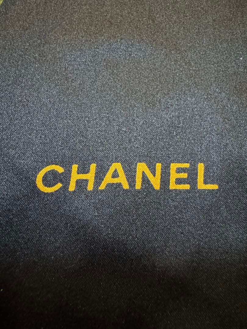 未使用保管品 CHANEL シャネル シルクスカーフ カメリア 花柄 箱付