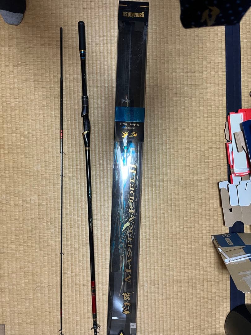 マスターモデルII 口太　MH 5.3m 破損