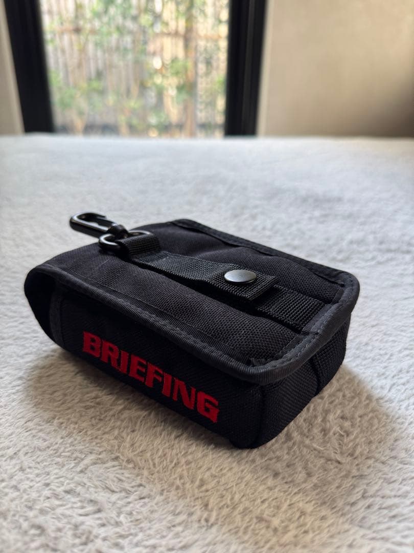 BRIEFING SCOPE BOX POUCH ブラック　スコープポーチ