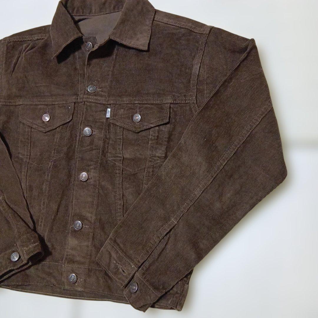★在庫ラスト1！USA製★茶★リーバイス★Levis★コーデュロイジャケット