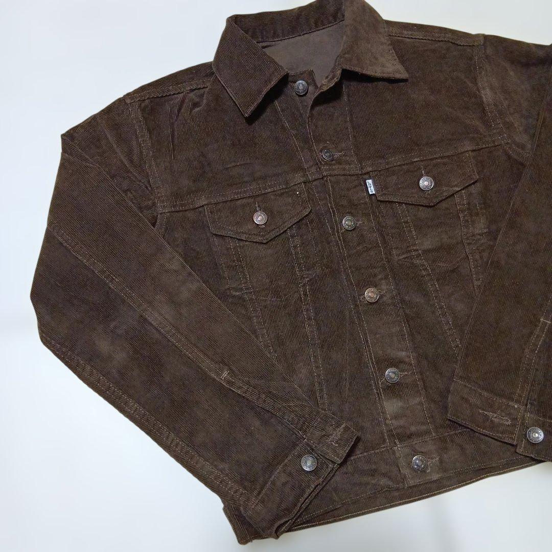 ★在庫ラスト1！USA製★茶★リーバイス★Levis★コーデュロイジャケット