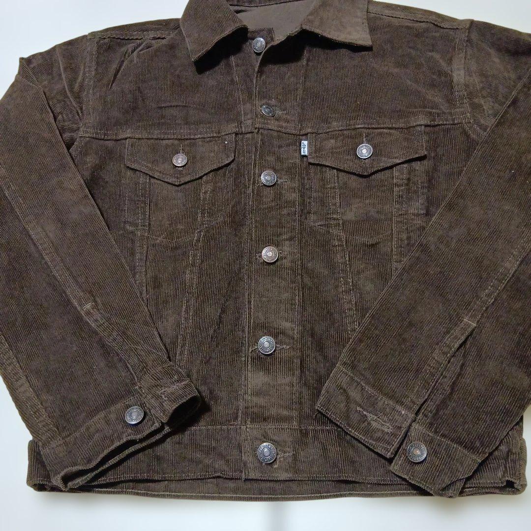 ★在庫ラスト1！USA製★茶★リーバイス★Levis★コーデュロイジャケット