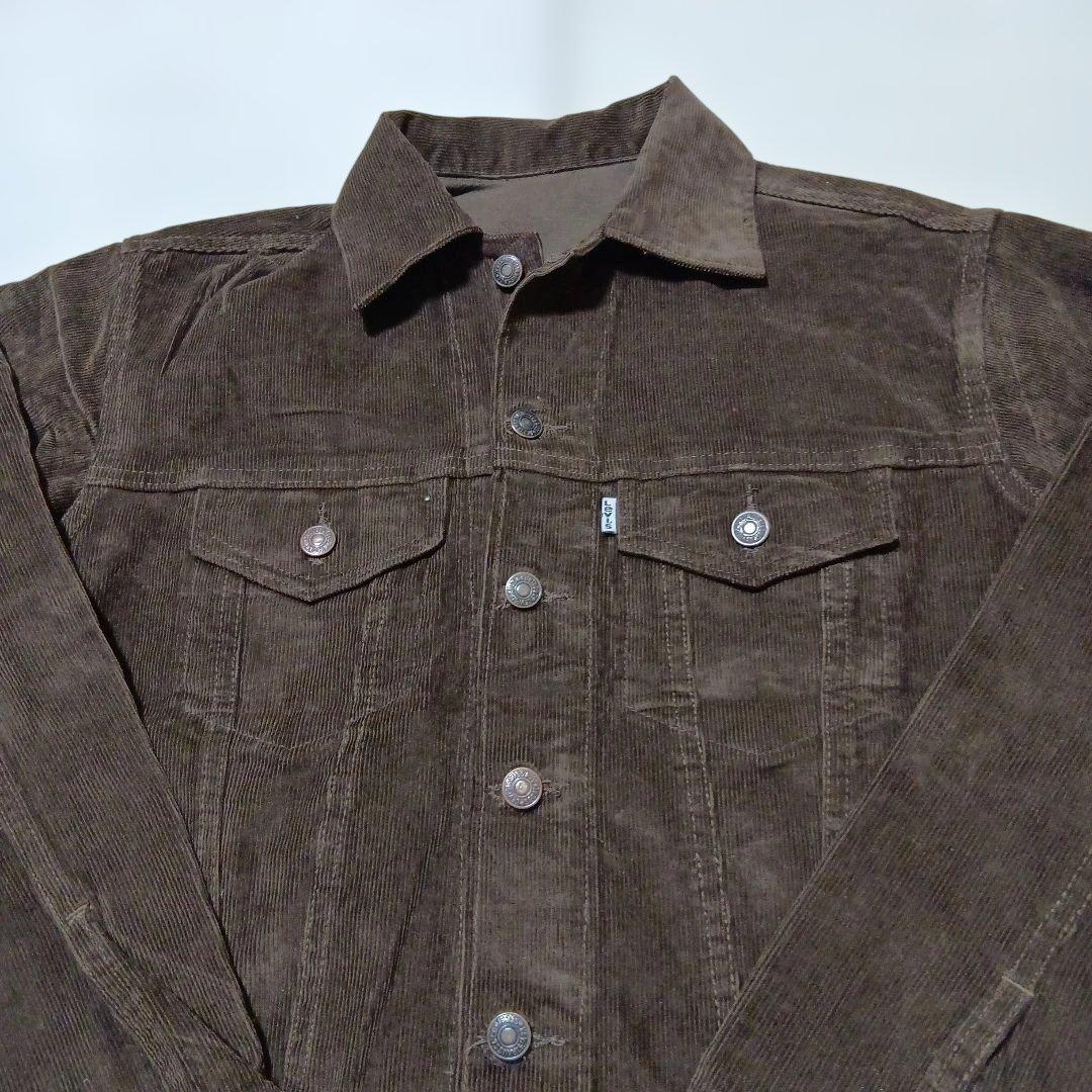 ★在庫ラスト1！USA製★茶★リーバイス★Levis★コーデュロイジャケット