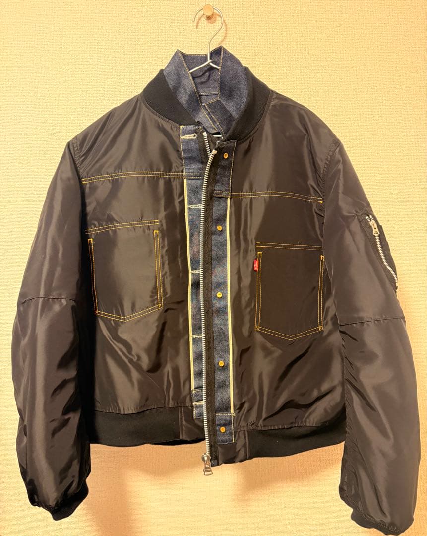 SACAI × LEVI'S Denim x Nylon Twill Rever