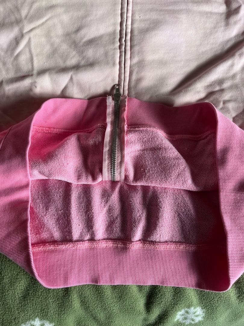 トップス 9090 Motion King Logo Pigment Zip Hoodie
