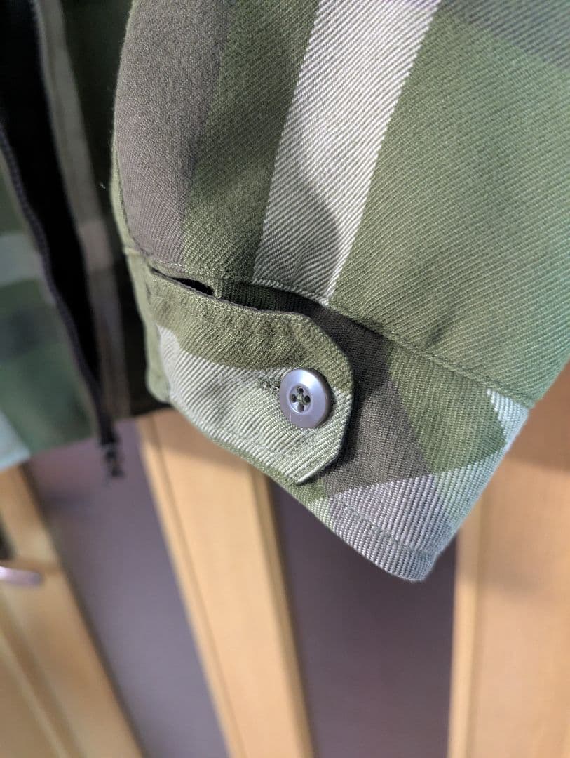 Patagonia チェック柄フランネルリバーシブルジャケット　美品XL