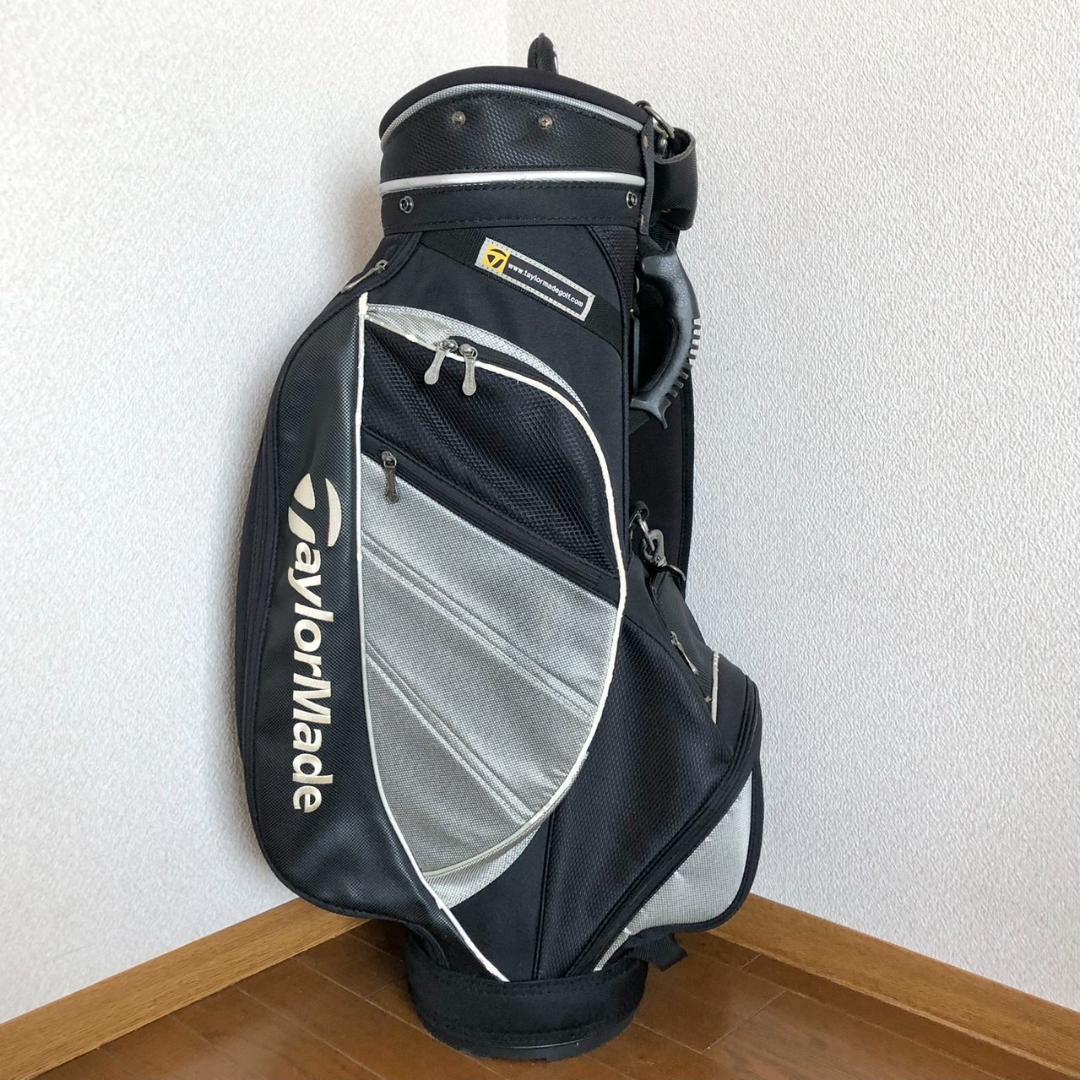 TaylorMade テーラーメイド ゴルフ キャディバッグ カート型 ブラック