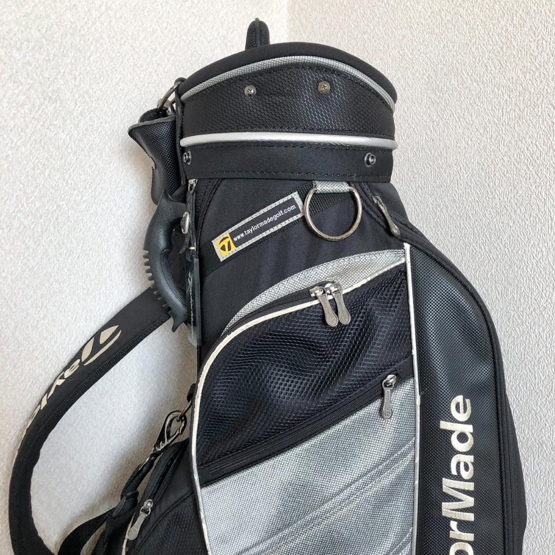 TaylorMade テーラーメイド ゴルフ キャディバッグ カート型 ブラック
