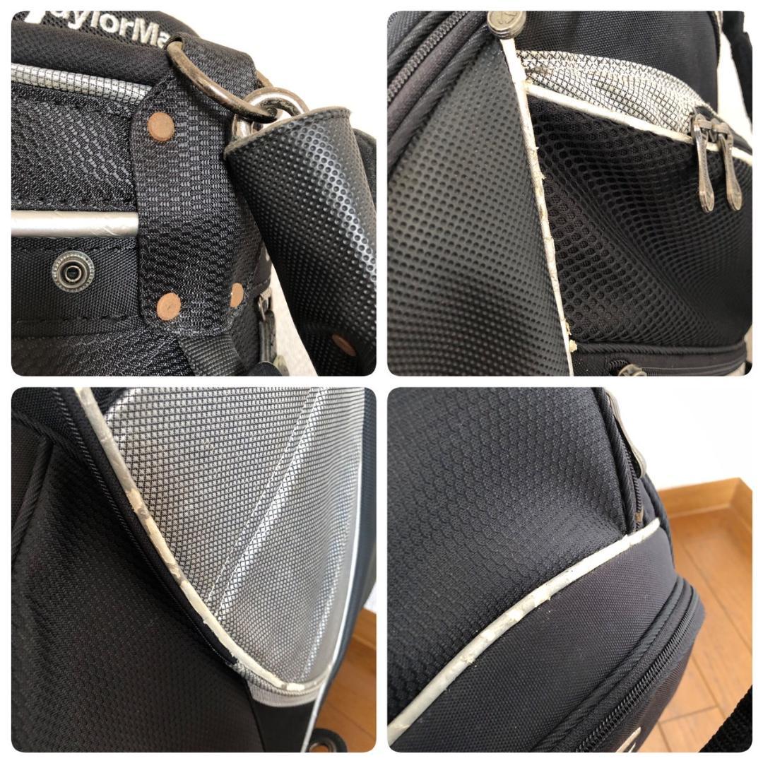 TaylorMade テーラーメイド ゴルフ キャディバッグ カート型 ブラック