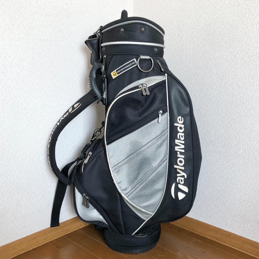 TaylorMade テーラーメイド ゴルフ キャディバッグ カート型 ブラック