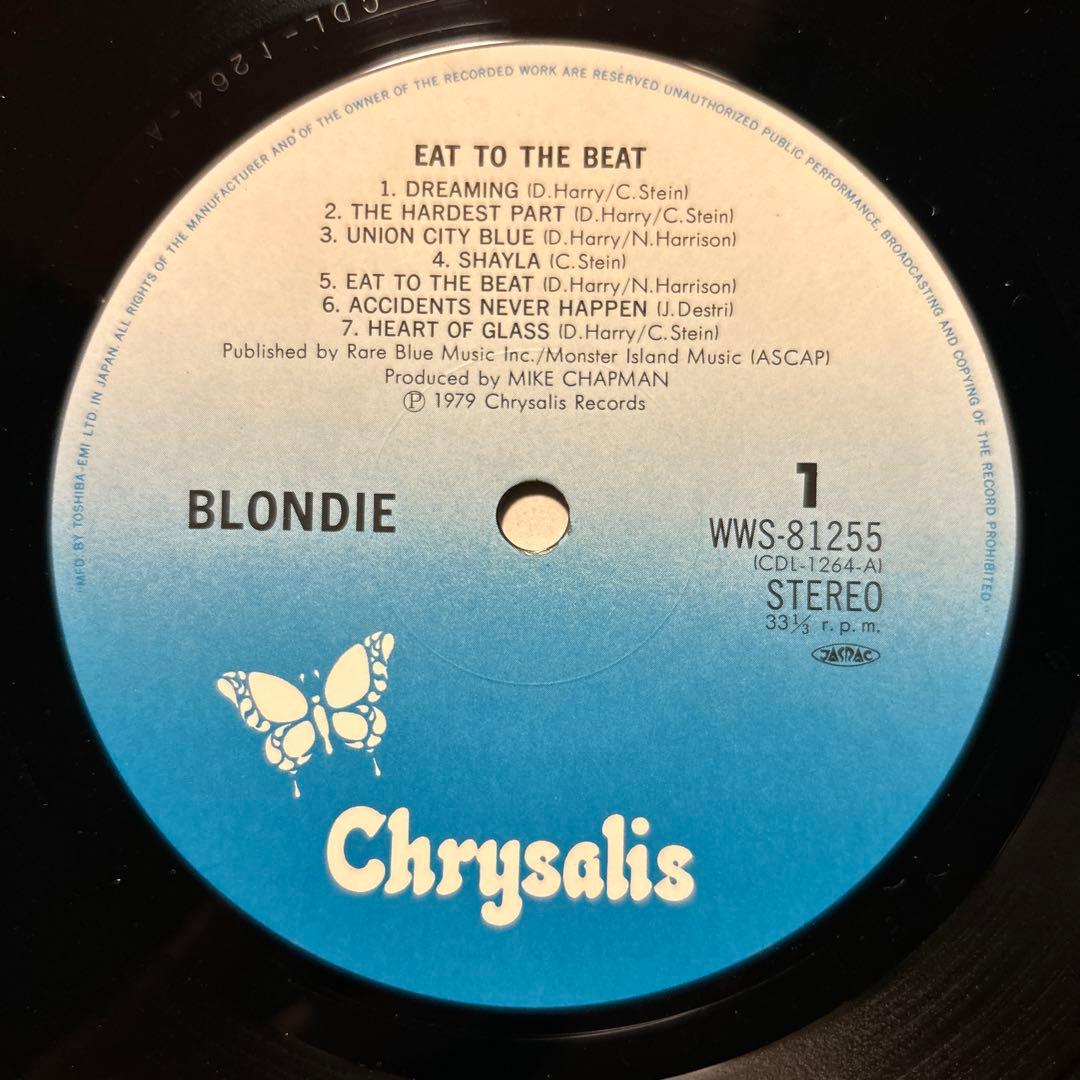 Blondie Eat To The Beat ブロンディー　初回盤