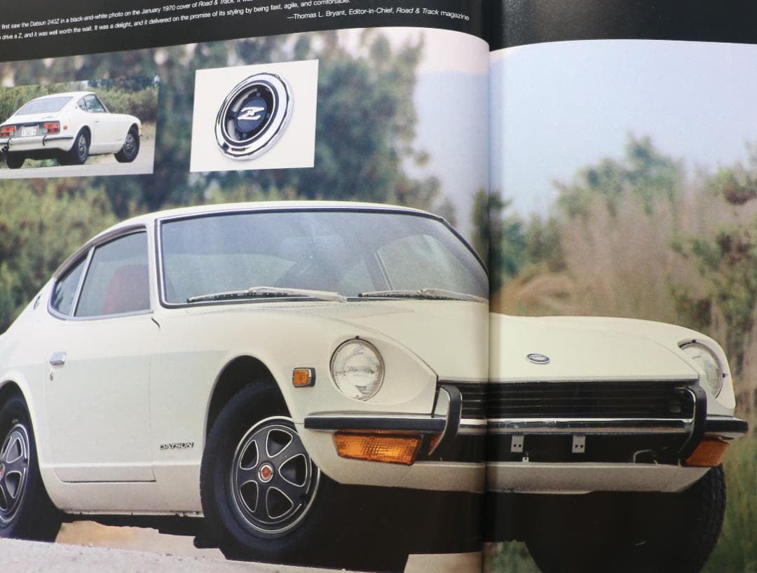 貴重　洋書　豪華写真集　日産フェアレディーＺ 英語版（翻訳冊子付） 中古本