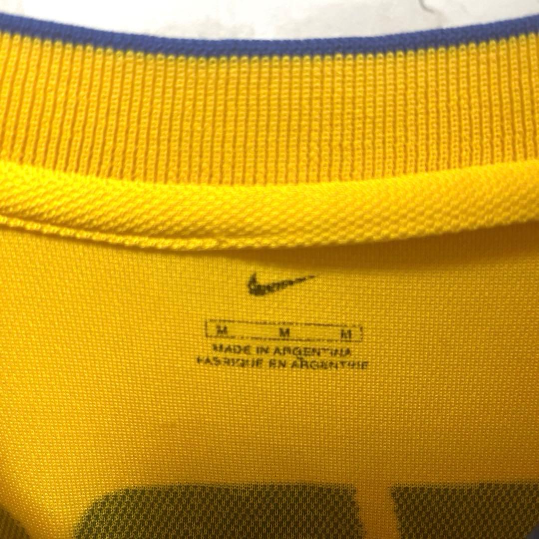 NIKE ボカジュニアーズ 02-03 ユニフォーム アウェイ 半袖 刺繍ロゴM