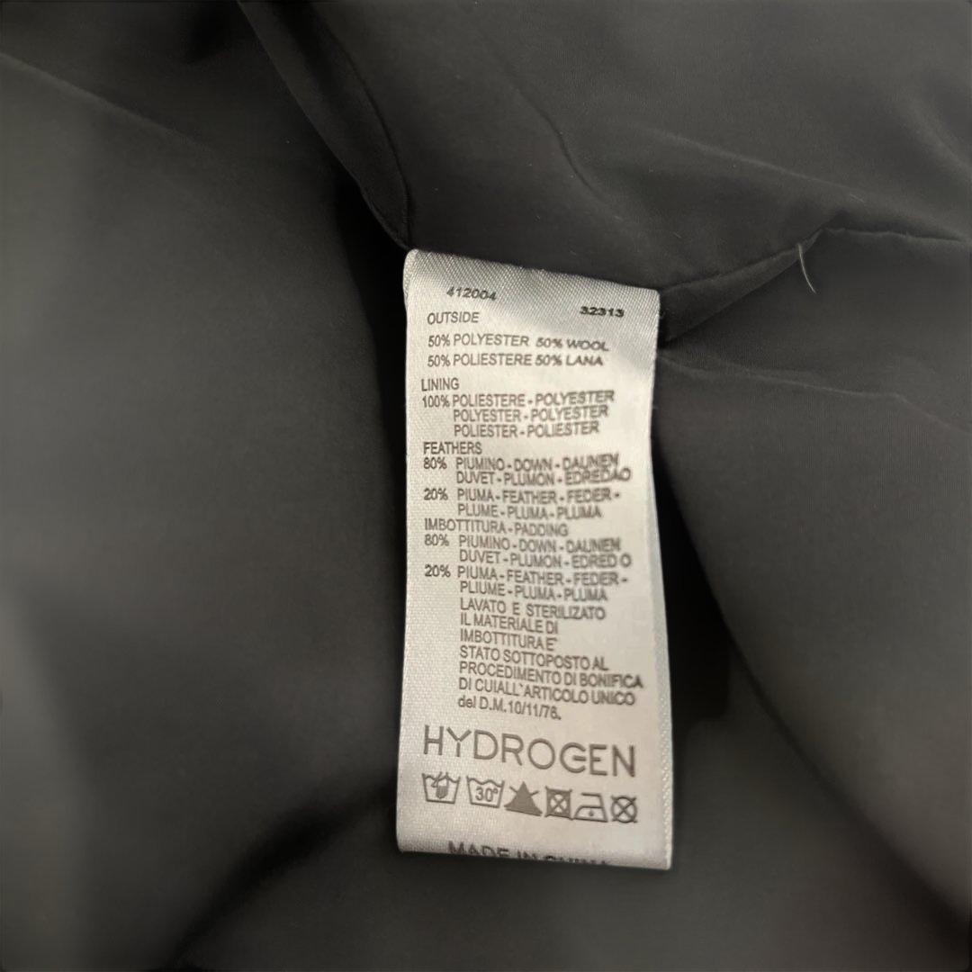 HYDROGEN ハイドロゲン　フード付きダウンベスト XL