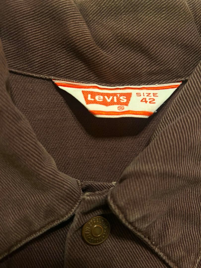 70s Levi's トラッカージャケット フェード 42 ヴィンテージ