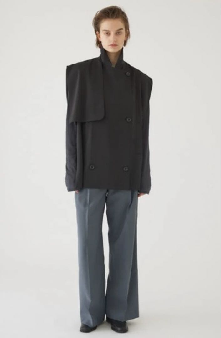 RIM.ARK リムアーク　Trench detail vest フリーサイズ