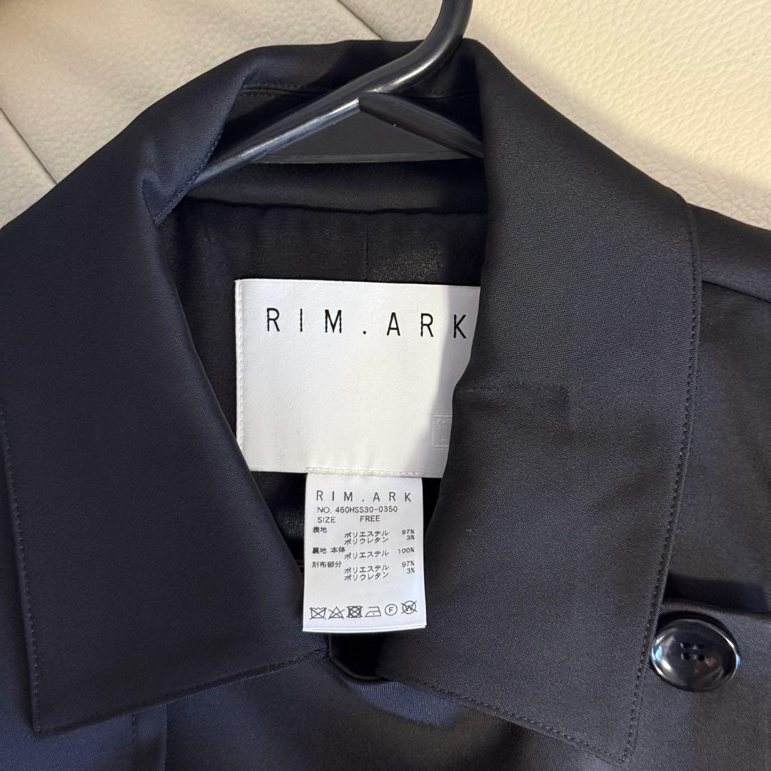 RIM.ARK リムアーク　Trench detail vest フリーサイズ