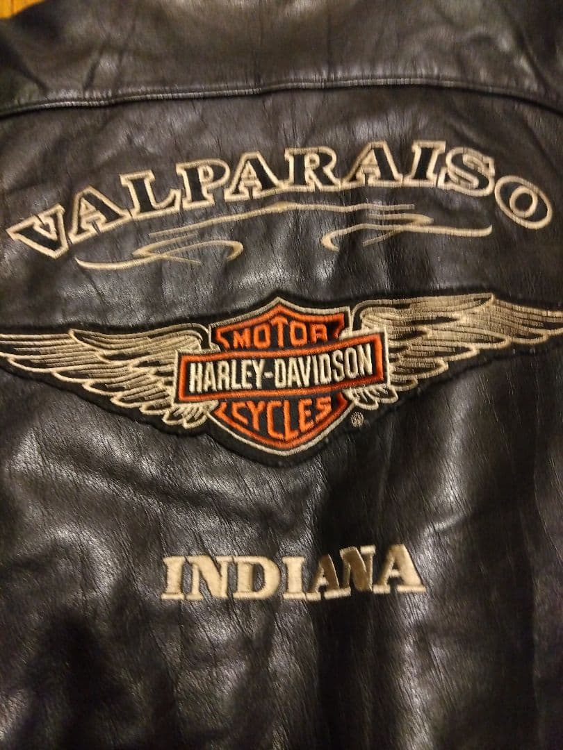 メ*蛇様 Harley-Davidson レザージャケット インディアナ