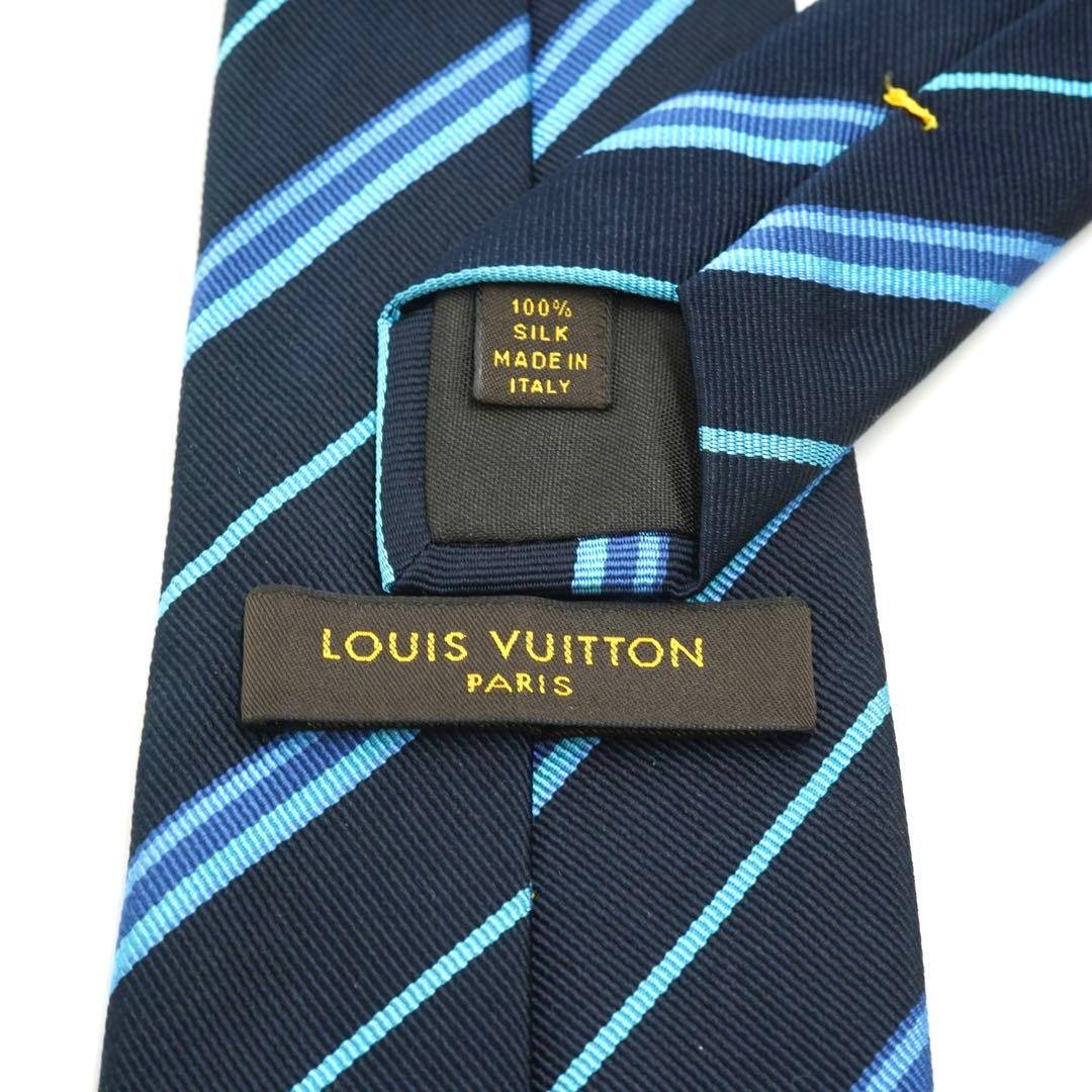✨新品未使用品✨　LOUIS VUITTON ネクタイ　モノグラム　ストライプ