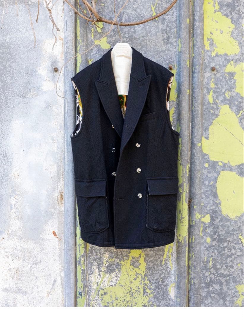 Blackbird double breasted sleeveless 限定